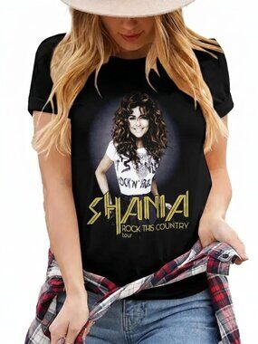 Ladies Shania Twain band  TShirt